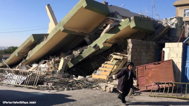 Terremoto en Irán: al menos medio millar de muertos