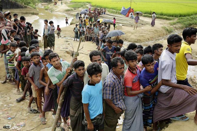 Piensan enviar a una isla a cientos de refugiados rohingya