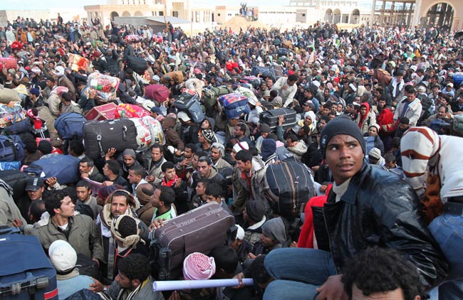 La UE se propone rescatar a los refugiados de Libia