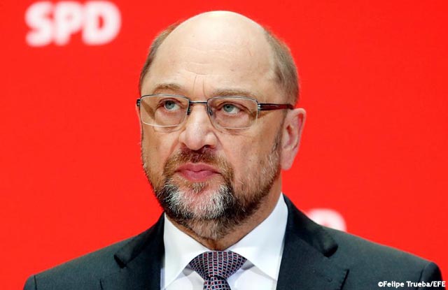 Schulz: “Merece la pena negociar una coalición”