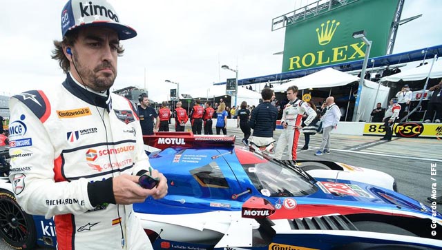 Alonso, en Le Mans