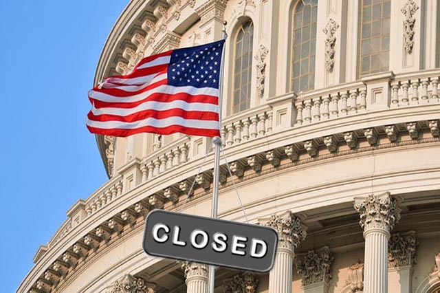 La Administración de Estados Unidos cuelga el cartel de ‘Cerrado’