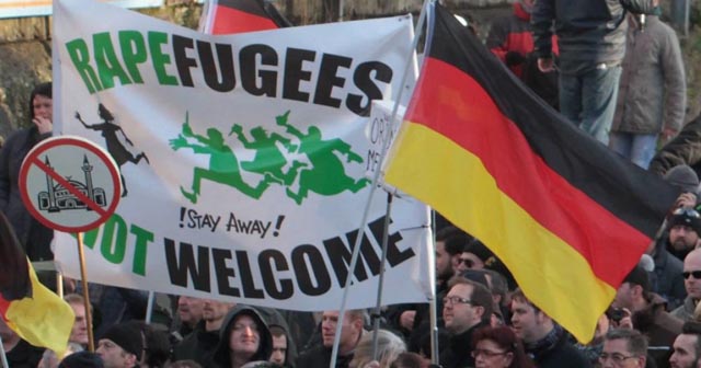 Manifestaciones racistas en Alemania contra los refugiados