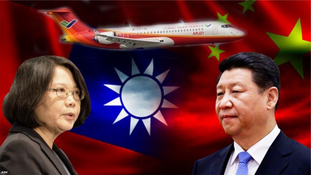 La guerra entre Taiwán y China por la ruta aérea