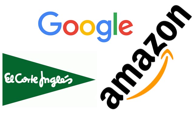 Google y El Corte Inglés contra Amazon