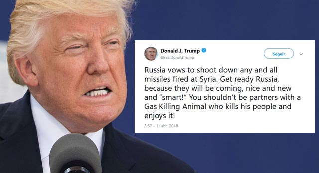 Trump a Rusia “Prepárate, tengo misiles bonitos, nuevos e inteligentes”