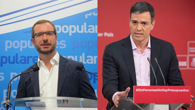 Javier Maroto pide que el PSOE sortee "cinco votos al azar" porque no pueden aprobar los PGE