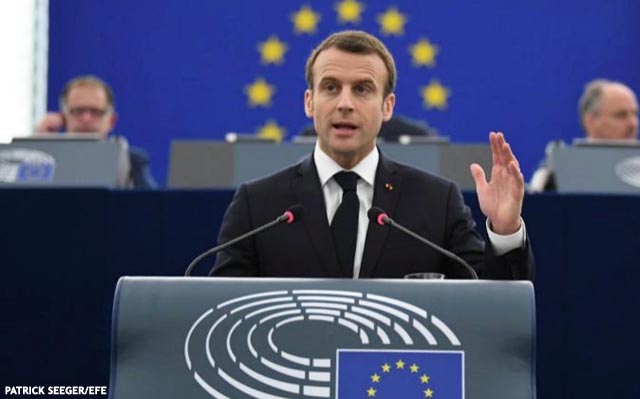 Macron: “Ni la Constitución se trocea, ni la soberanía se divide”