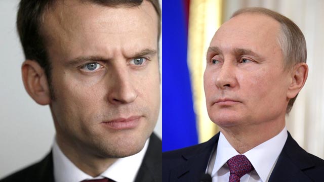 Macron contra Putin