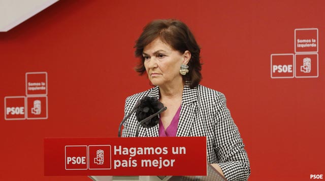 El PSOE señala que la reforma del Código Penal corresponde al Parlamento y no a una comisión repleta de hombres