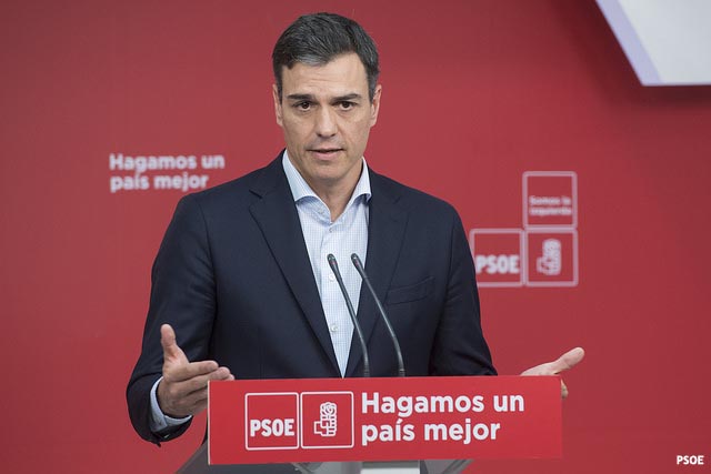 Pedro Sánchez: “Cataluña necesita un presidente de la Generalitat que gobierne, no un racista al frente”