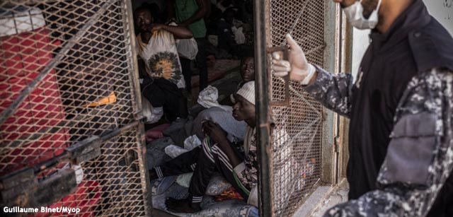 Mil inmigrantes, en condiciones deplorables en el norte de Libia