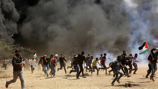 Las consecuencias de Trump: decenas de muertos en la Franja de Gaza