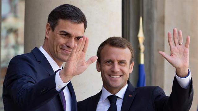 Sánchez propone a Macron más Europa