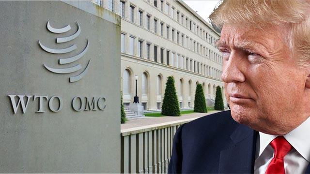 Trump propone que Estados Unidos abandone la Organización Mundial del Comercio