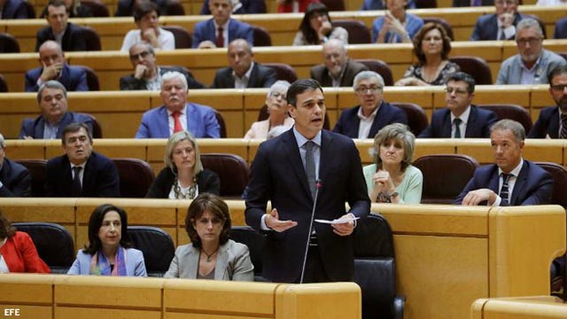 Pedro Sánchez: “La estabilidad se consigue extirpando la corrupción de la vida pública”