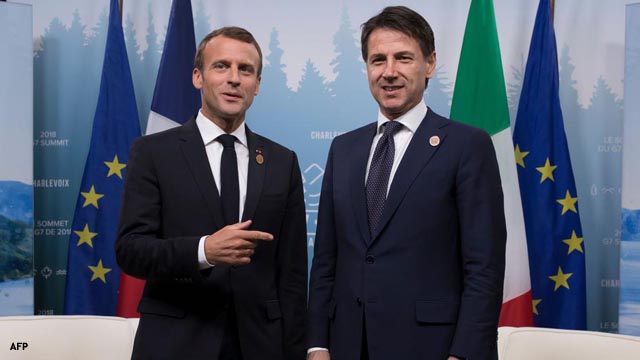 La reunión de Conte y Macron mantiene en vilo a Europa