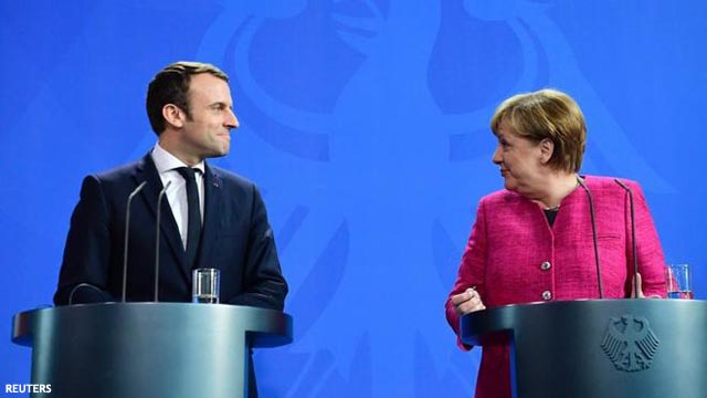 Merkel y Macron acuerdan la reforma del euro