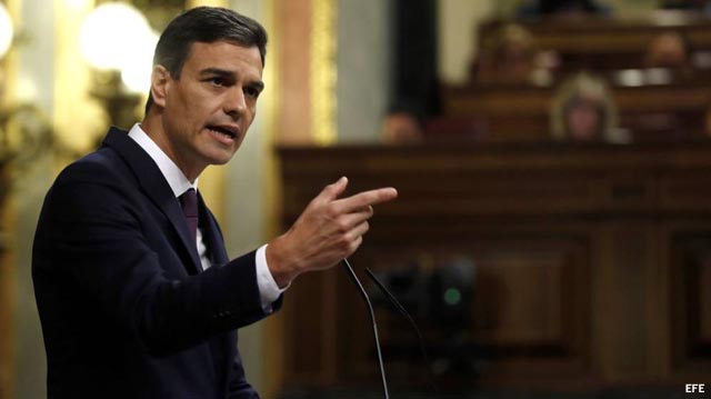 Pedro Sánchez presenta un programa de gobierno frente a una oposición enfurecida