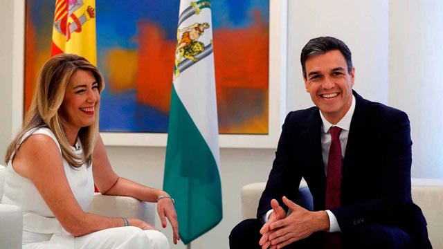 Pedro Sánchez y Susana Díaz acuerdan lo mejor para Andalucía