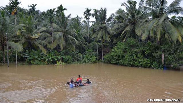 Las inundaciones provocan cientos de muertos en la India