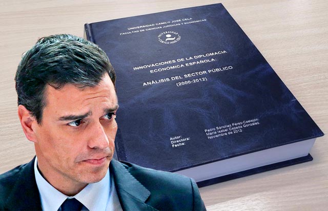 Pedro Sánchez hace pública su tesis doctoral