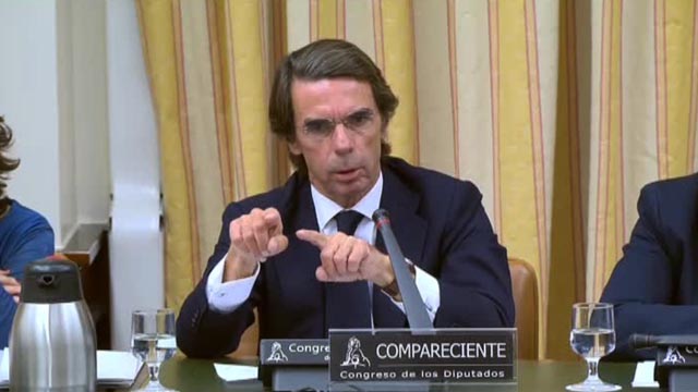 Aznar lo niega todo: «No sabía nada»