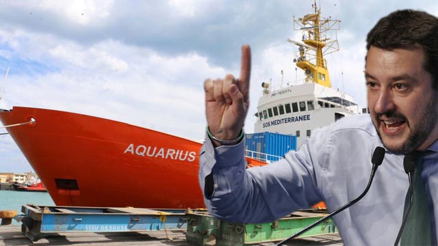 Salvini contra el ‘Aquarius’