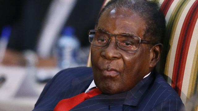 Mugabe apoya a Mnangagwa