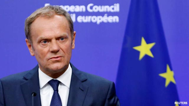 Tusk, presidente del Consejo Europeo, sobre Arabia Saudí: "La hipocresía debería avergonzarnos"