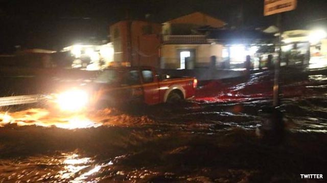 Muere un bombero en Málaga por el temporal de lluvias