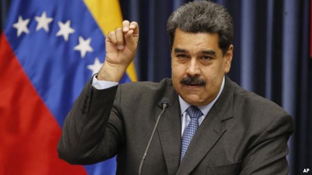 Maduro acusa a Estados Unidos de utilizar a Colombia para que le asesinen