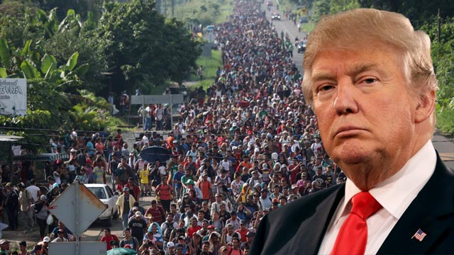 Trump prepara el ejército contra la caravana migratoria