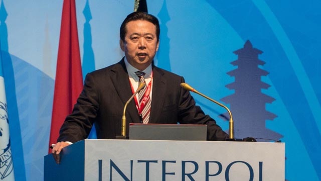El presidente de Interpol, investigado por sobornos
