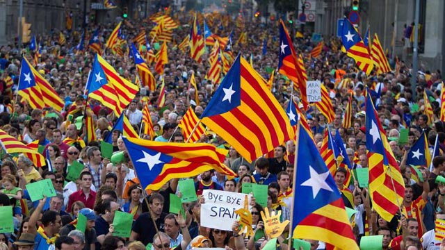 Crece el independentismo en Cataluña según la última encuesta
