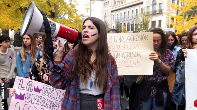 España se moviliza contra el maltrato machista