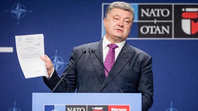 Ucrania pide socorro a la OTAN frente a Rusia