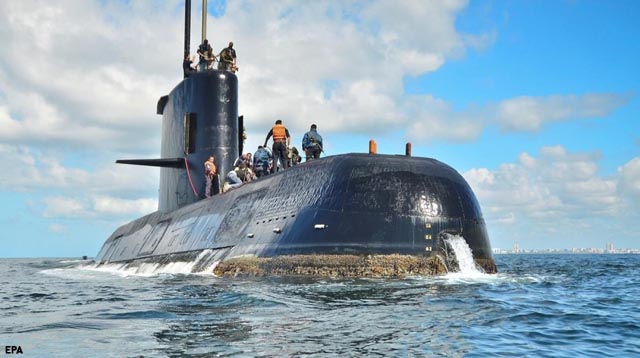 Encuentran por fin al submarino argentino 'ARA San Juan' un año después