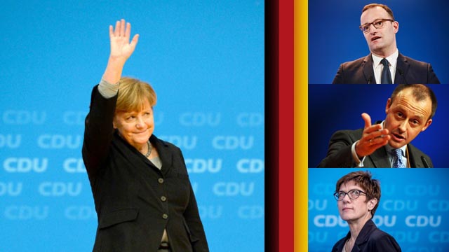 La sucesión de Merkel ya tiene candidatos