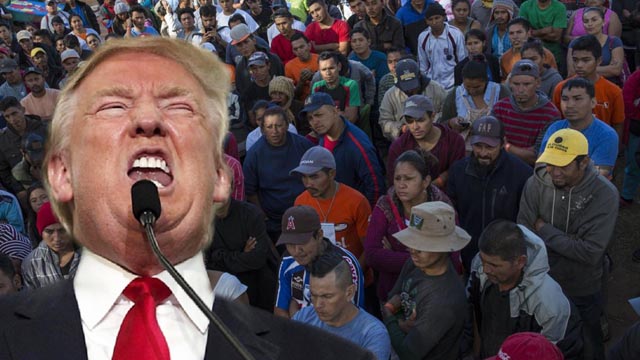 Trump señala como criminales a muchos miembros de la caravana de migrantes