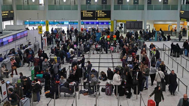 Suspenden vuelos en el aeropuerto de Gatwick por la presencia de drones