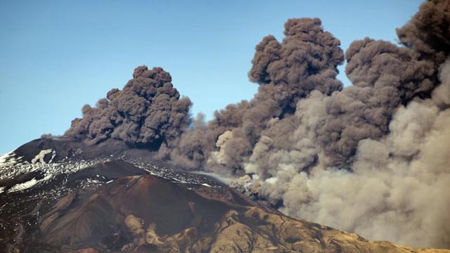 Terremoto en el Etna