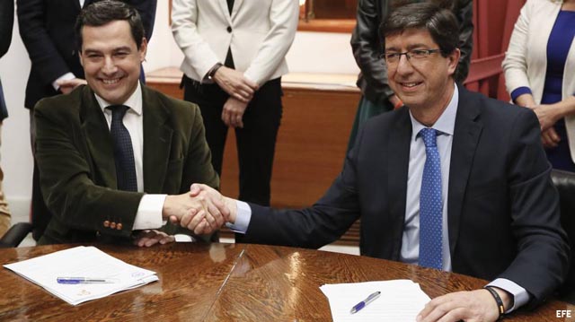 Las 11 consejerías del nuevo Gobierno andaluz