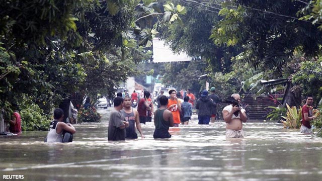 Cientos de muertos por una tormenta tropical en Filipinas