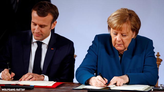 ¿Y para qué firman un nuevo Tratado de Amistad Merkel y Macron?