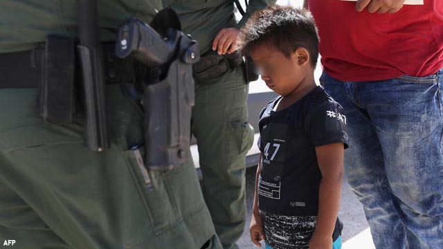 La tragedia de la separación de niños migrantes en la frontera de los Estados Unidos