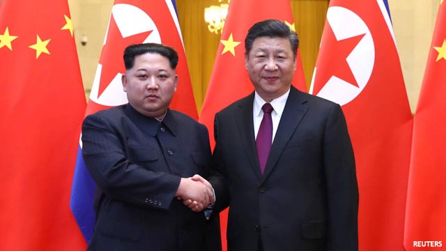 ¿Qué hace Kim Jong-un en China?