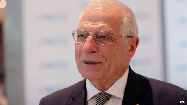 Josep Borrell, cabeza de lista de los socialistas en las elecciones europeas