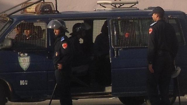 La policía marroquí desmantela un taller de fabricación de pateras