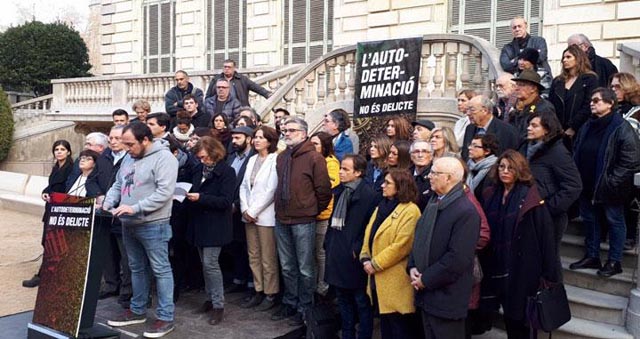 Los independentistas convocan una manifestación en Madrid el 16 de marzo contra el juicio del 1-O